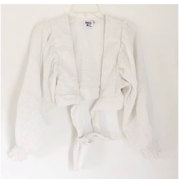 Princess Polly Long Sleeve Crop Top Tie Front Top
Size 0 - Picture 2 of 4